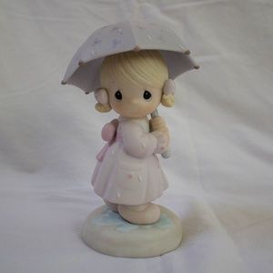 Precious Moments 'April' Porcelain Figurine (NEW)